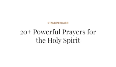 20+ Powerful Prayers for the Holy Spirit