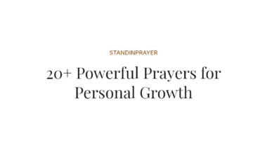 20+ Powerful Prayers for Personal Growth