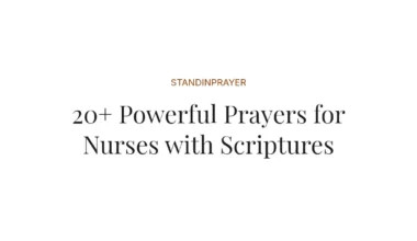 20+ Powerful Prayers for Nurses with Scriptures