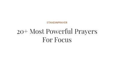 20+ Most Powerful Prayers For Focus