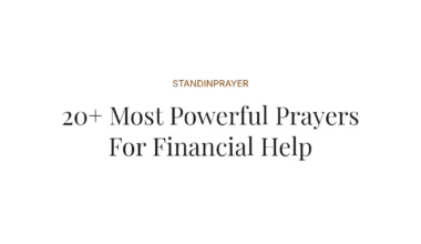 20+ Most Powerful Prayers For Financial Help