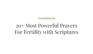 20+ Most Powerful Prayers For Fertility with Scriptures
