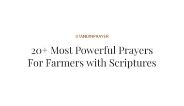 20+ Most Powerful Prayers For Farmers with Scriptures