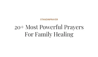 20+ Most Powerful Prayers For Family Healing