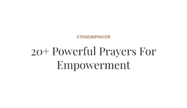 20+ Powerful Prayers For Empowerment