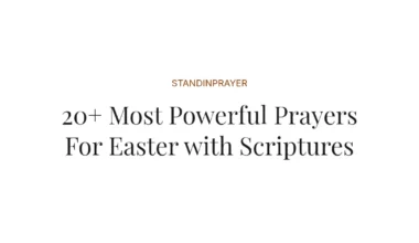 20+ Most Powerful Prayers For Easter with Scriptures