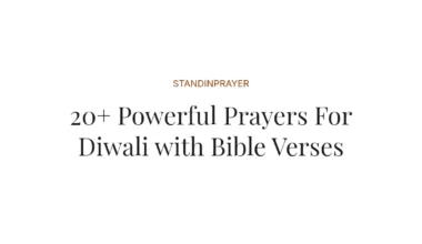 20+ Powerful Prayers For Diwali with Bible Verses