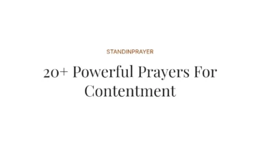 20+ Powerful Prayers For Contentment