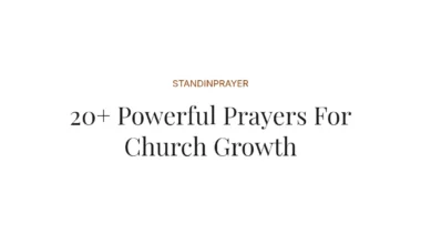 20+ Powerful Prayers For Church Growth