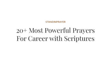 20+ Most Powerful Prayers For Career with Scriptures