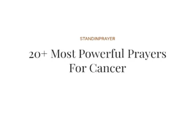 20+ Most Powerful Prayers For Cancer