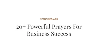 20+ Powerful Prayers For Business Success