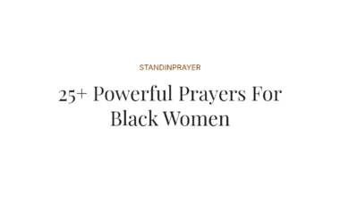 25+ Powerful Prayers For Black Women