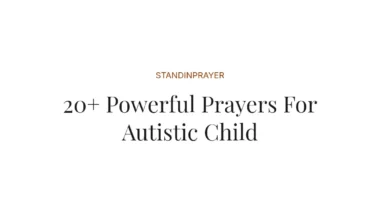 20+ Powerful Prayers For Autistic Child