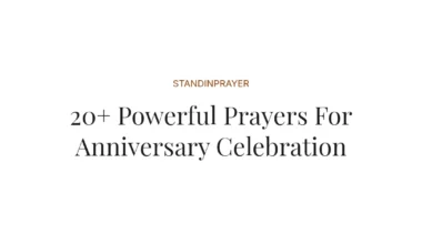 20+ Powerful Prayers For Anniversary Celebration