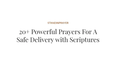 20+ Powerful Prayers For A Safe Delivery with Scriptures